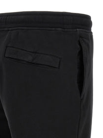 Stone Island Men's Cotton Trousers Black, view 4