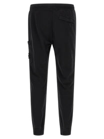 Stone Island Men's Cotton Trousers Black, view 2