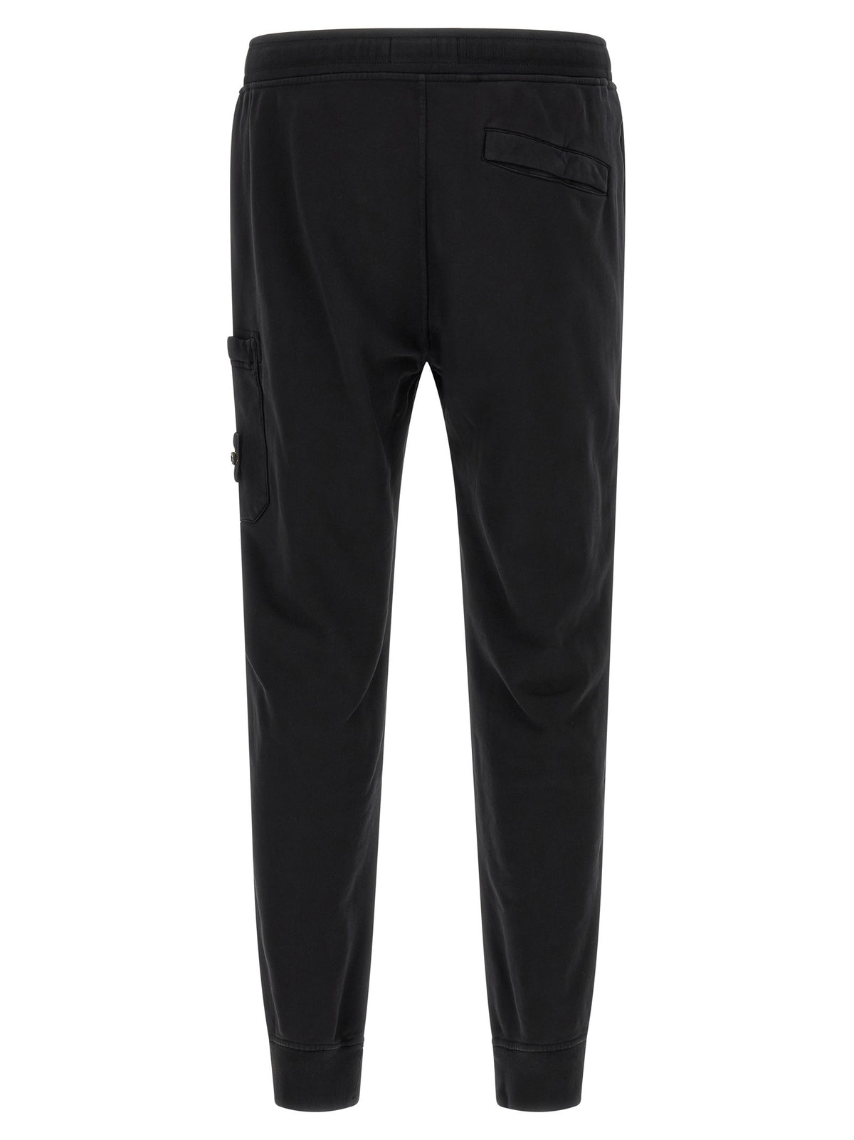 Stone Island Men's Cotton Trousers Black, view 2