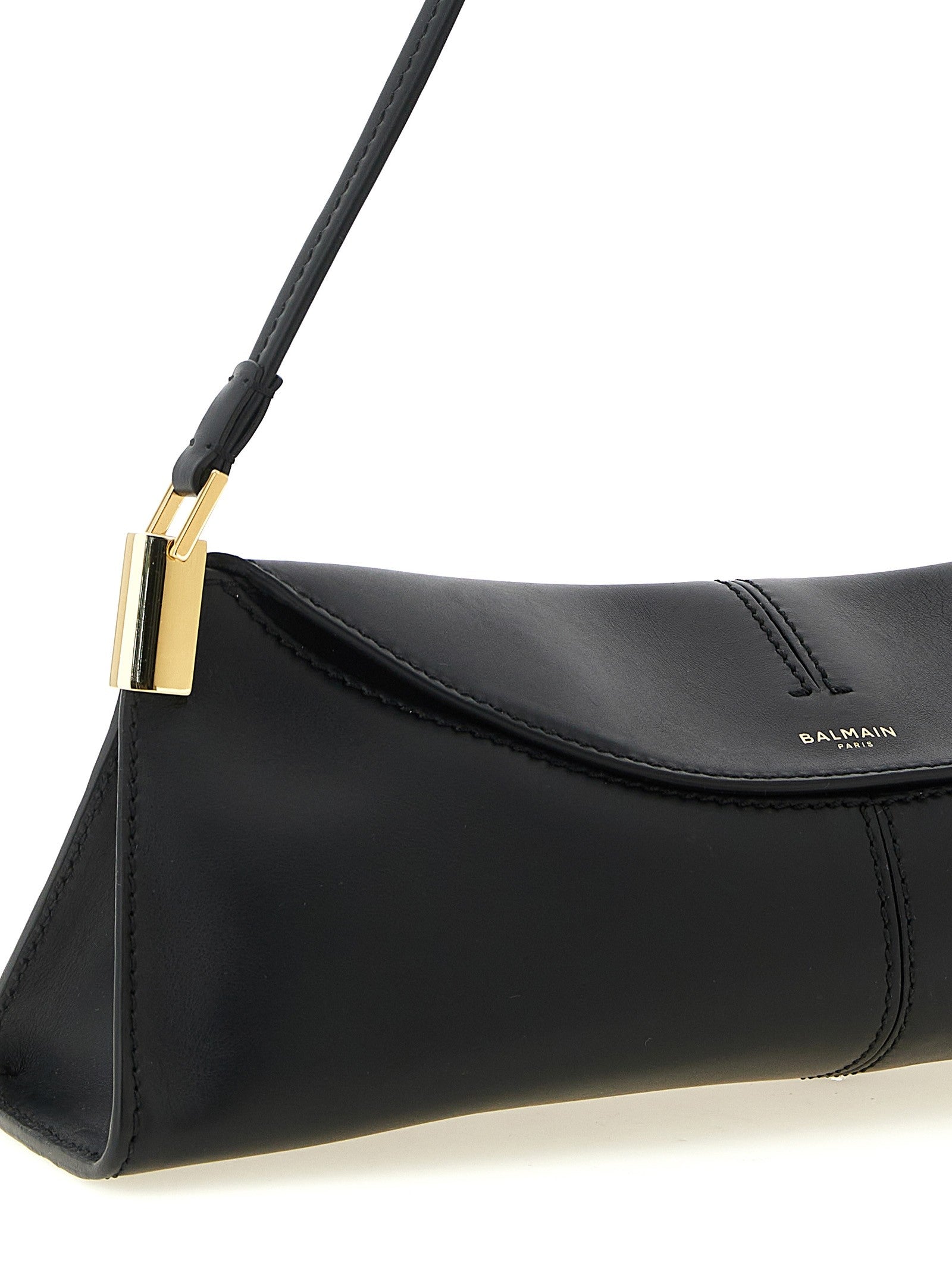 Balmain Small Shoulder Bag Black
