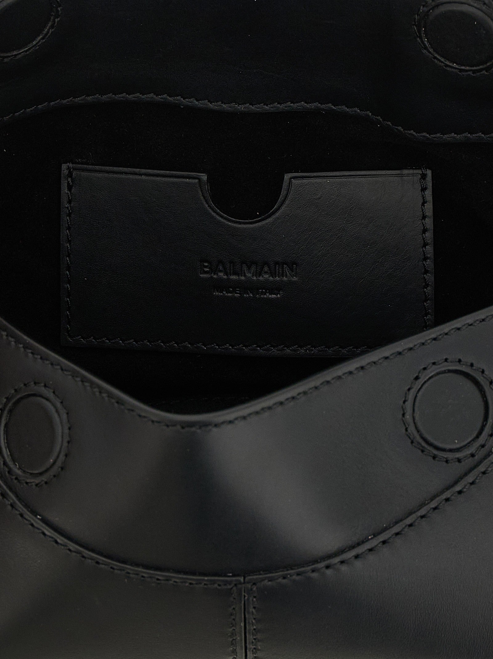 Balmain Small Shoulder Bag Black