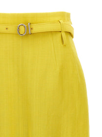 Jil Sander Skirt Yellow