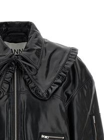Ganni Future Bomber Jacket Black