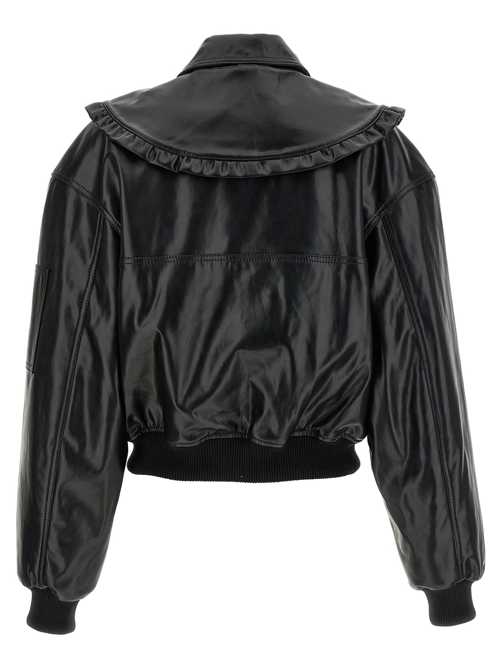 Ganni Future Bomber Jacket Black