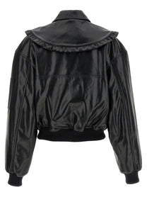 Ganni Future Bomber Jacket Black