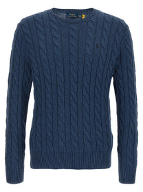 POLO RALPH LAUREN - POLO RALPH LAUREN - Cotton braided sweater - Men’s Knitwear