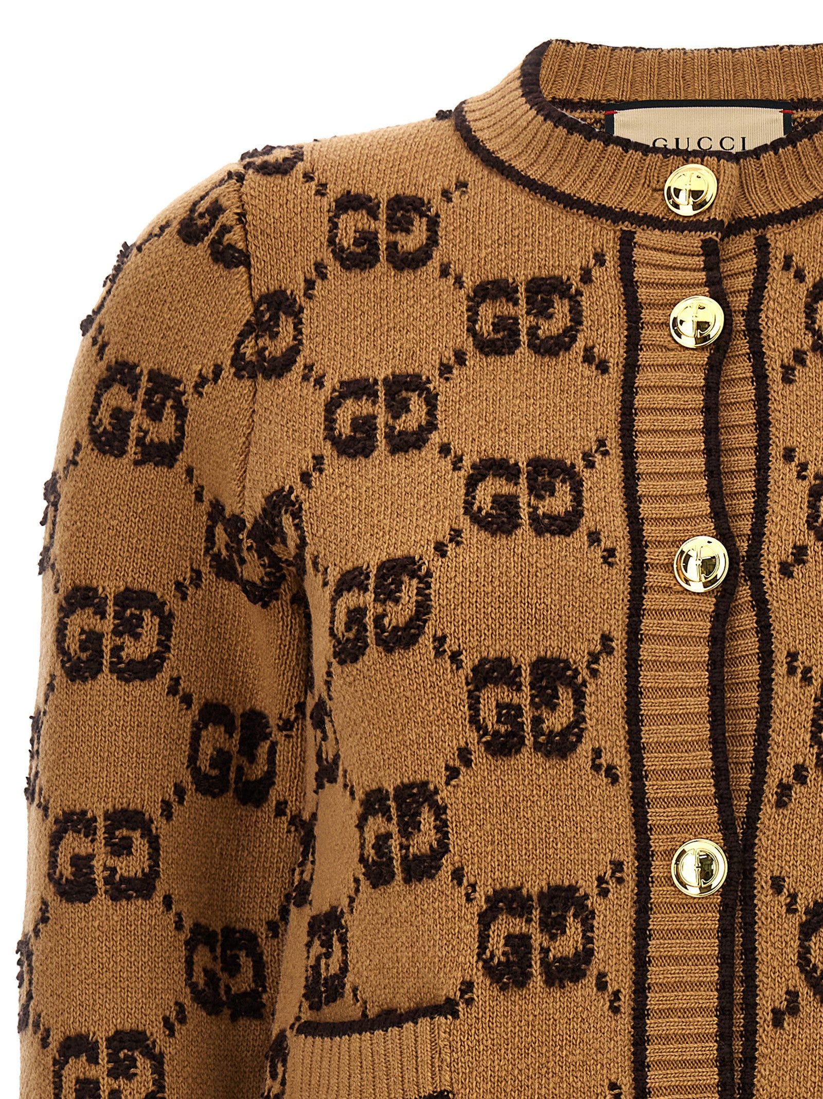 GUCCI - GUCCI - GG tweed bouclè cardigan - Women’s Knitwear