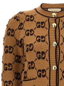 GUCCI - GUCCI - GG tweed bouclè cardigan - Women’s Knitwear