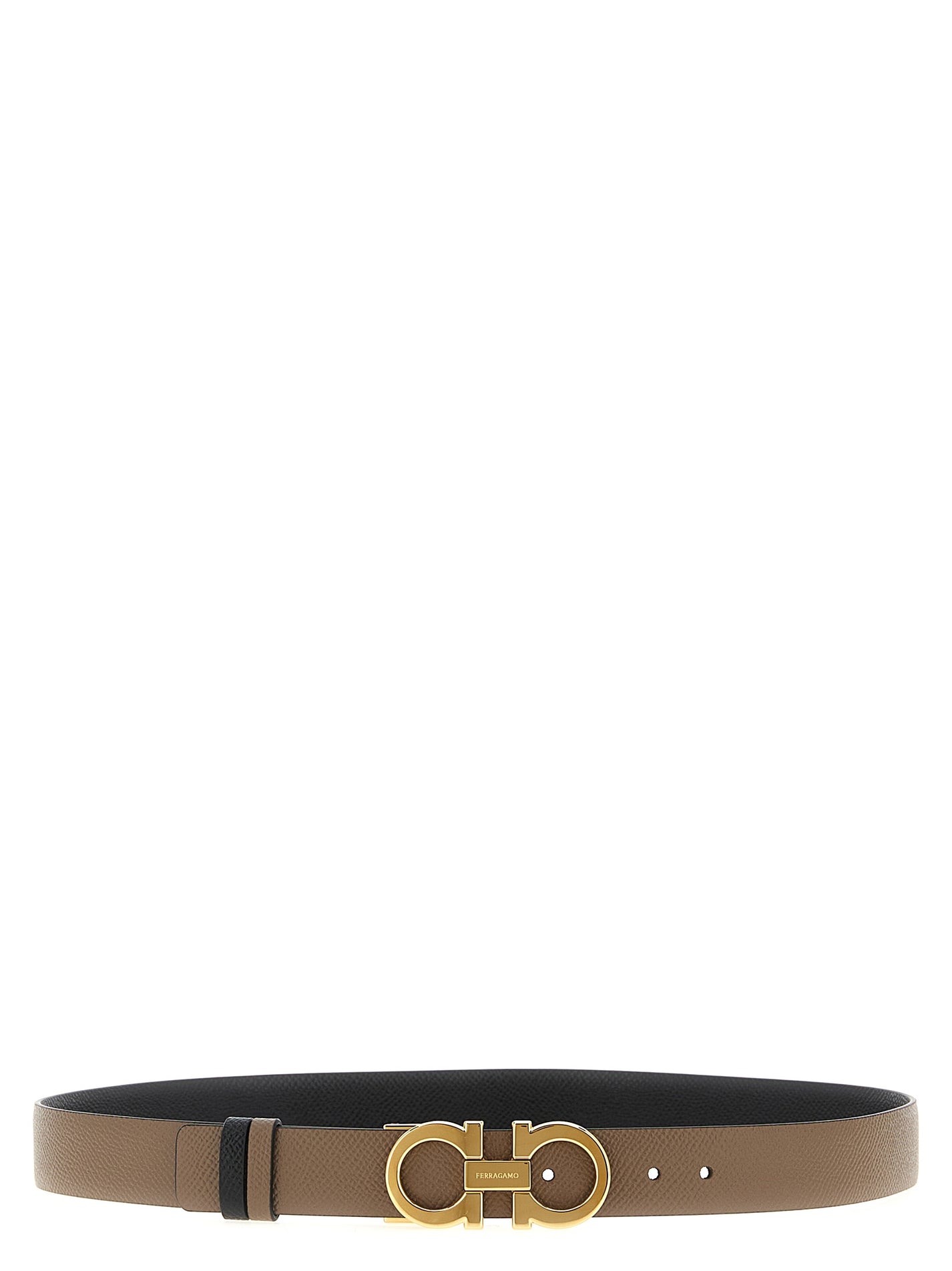 FERRAGAMO - FERRAGAMO Women’s Gancini Reversible Belt Multicolor - Women’s Accessories