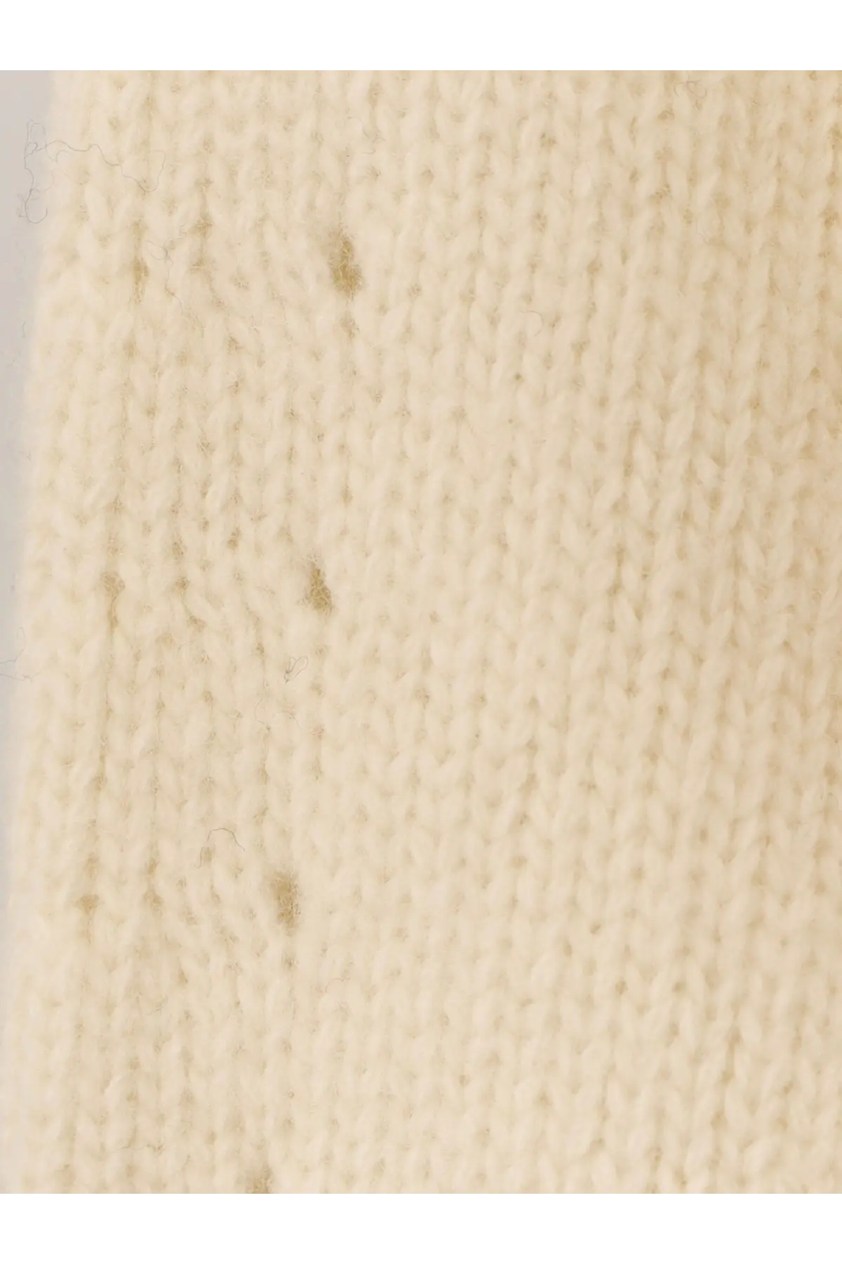 The 73 Women's Virgin Wool Sweater White, view 3