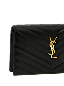 SAINT LAURENT - SAINT LAURENT - ’Envelope Cassandre’ wallet on chain - Women’s Accessories