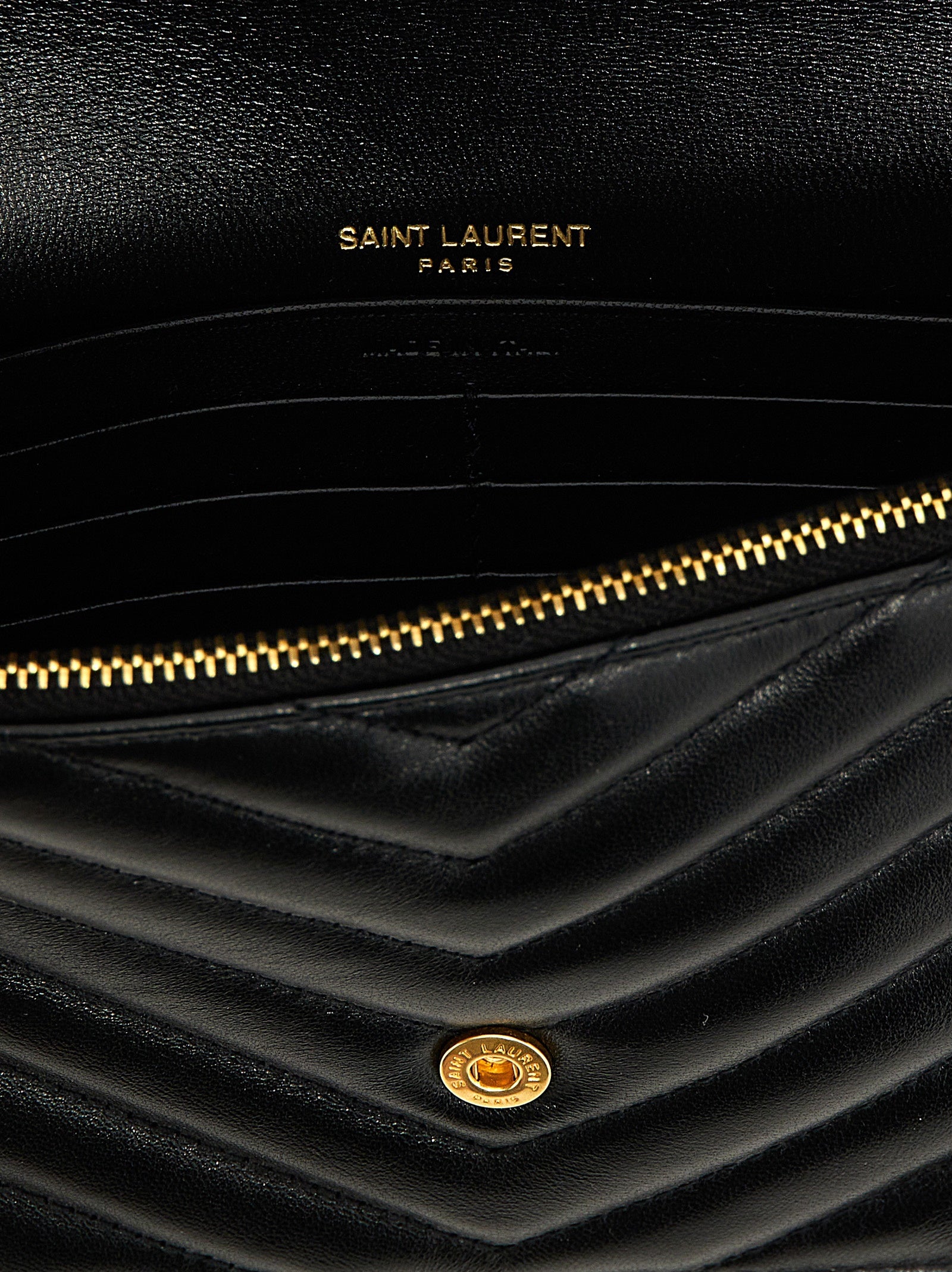 SAINT LAURENT - SAINT LAURENT - ’Envelope Cassandre’ wallet on chain - Women’s Accessories