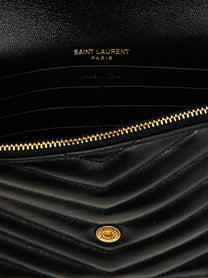 SAINT LAURENT - SAINT LAURENT - ’Envelope Cassandre’ wallet on chain - Women’s Accessories