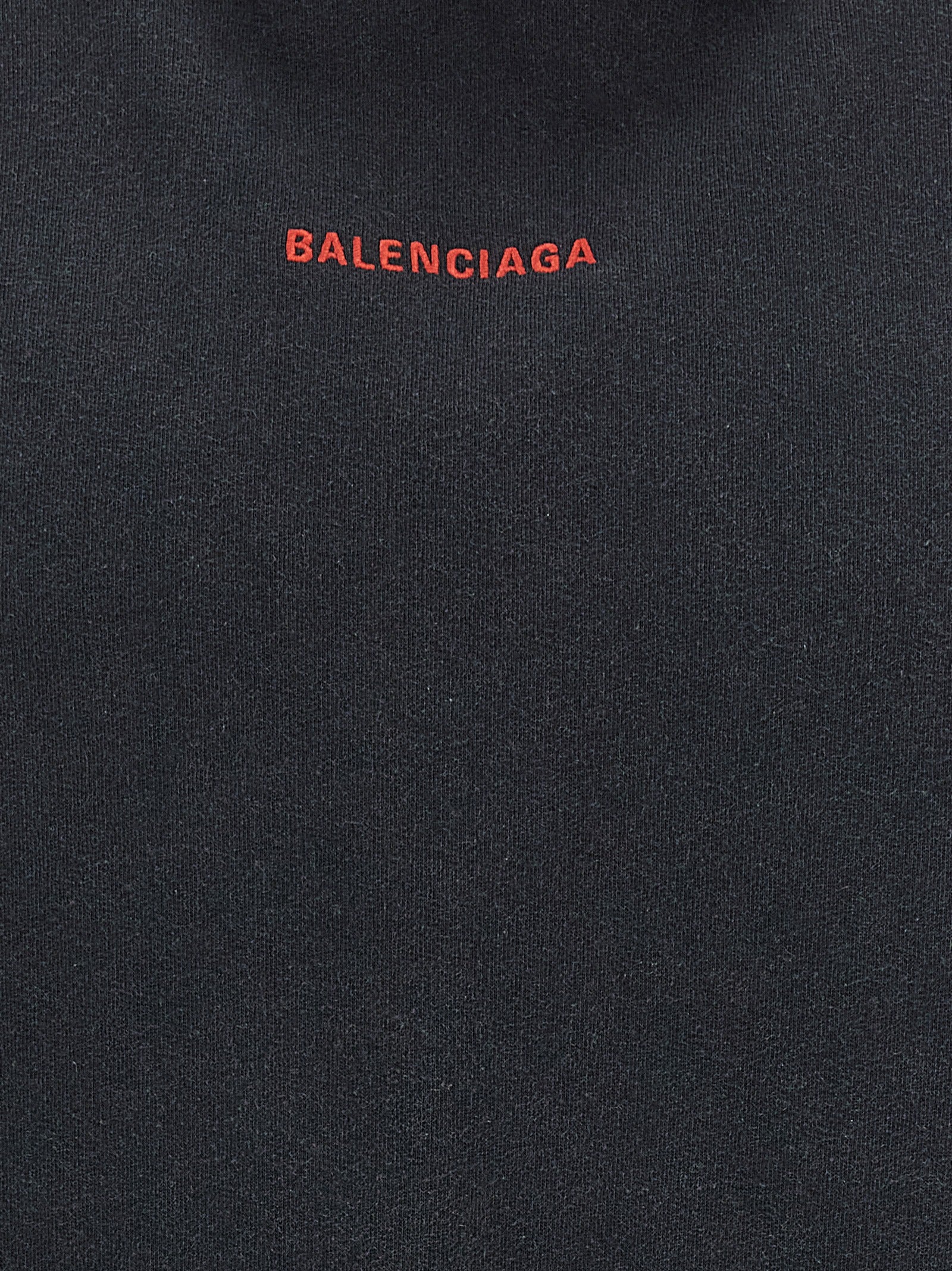 BALENCIAGA Men's Balenciaga Back Hoodie Black