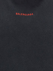 BALENCIAGA Men's Balenciaga Back Hoodie Black