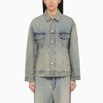 Balenciaga - Balenciaga Light blue washed-effect denim jacket - Jackets