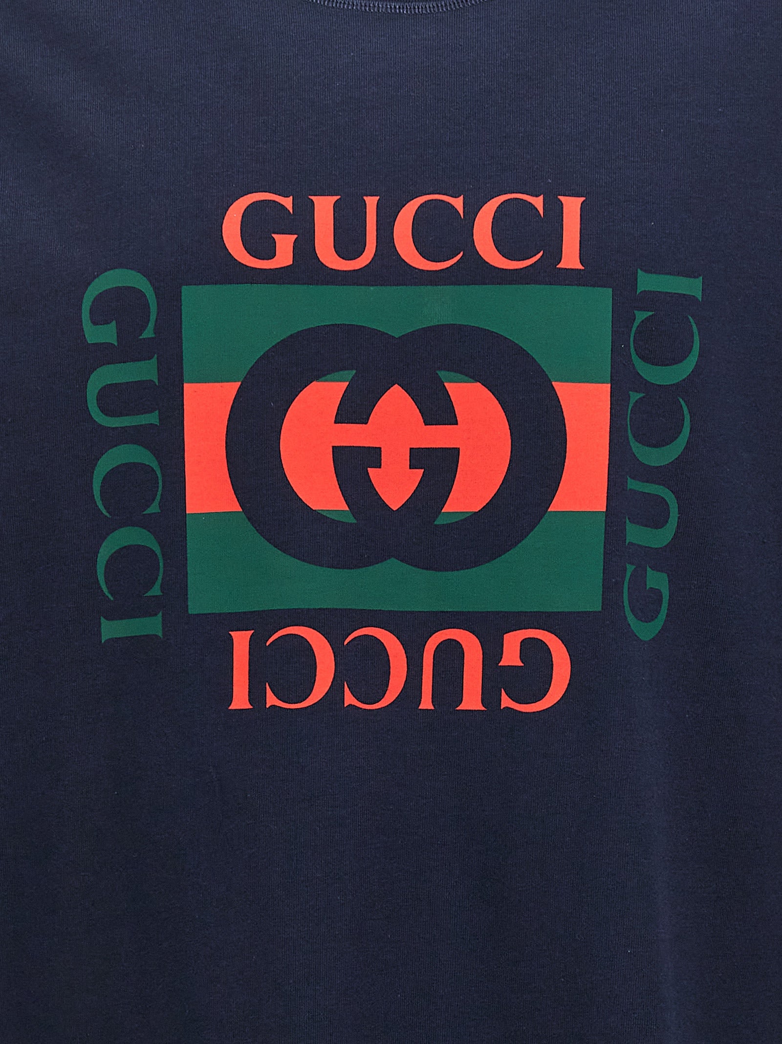 GUCCI - GUCCI - Logo print t-shirt - Men’s Tops