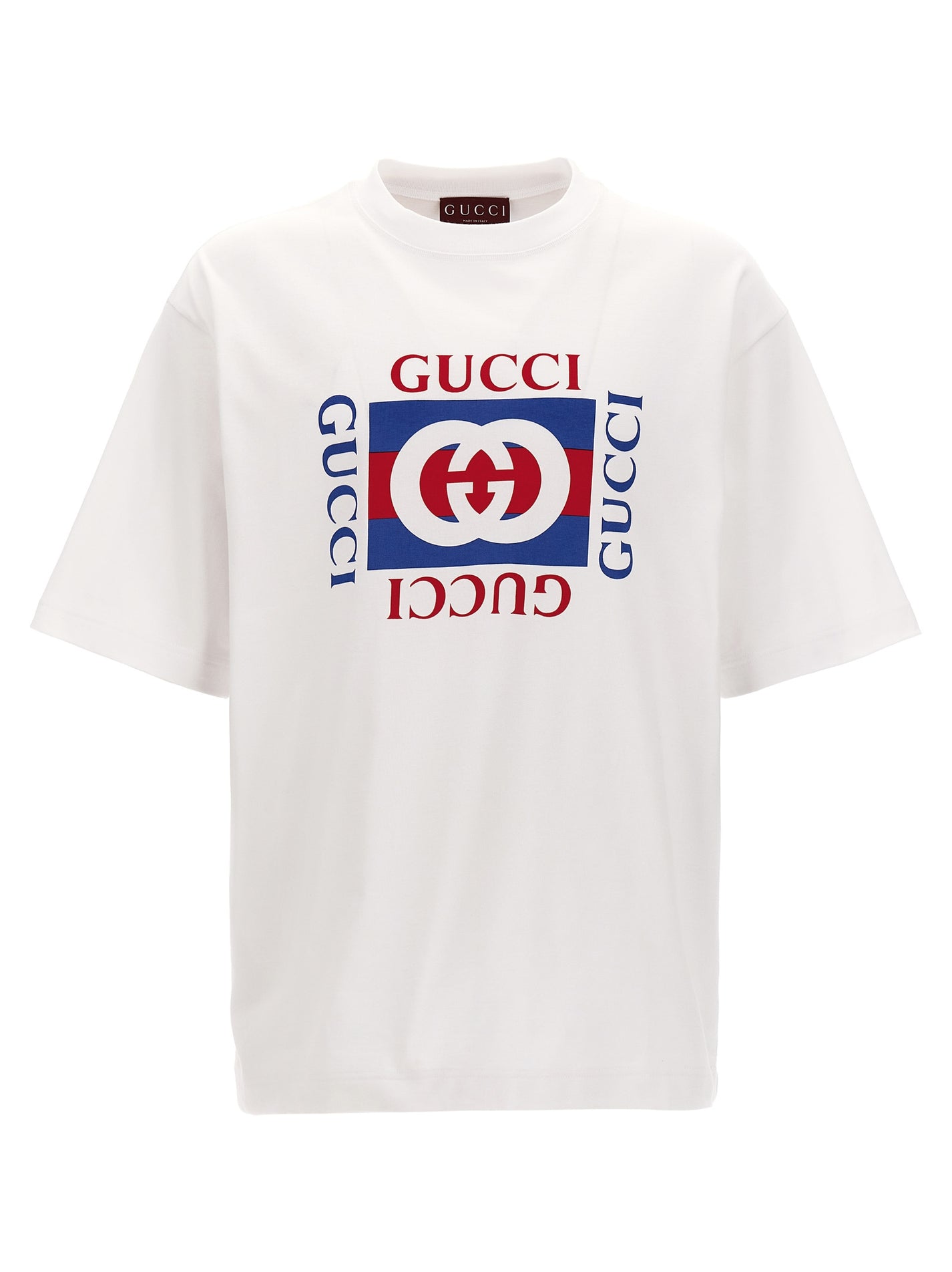 GUCCI - GUCCI - Logo print t-shirt - Men’s Tops