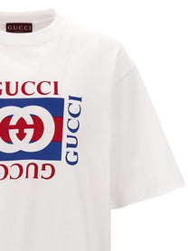 GUCCI - GUCCI - Logo print t-shirt - Men’s Tops