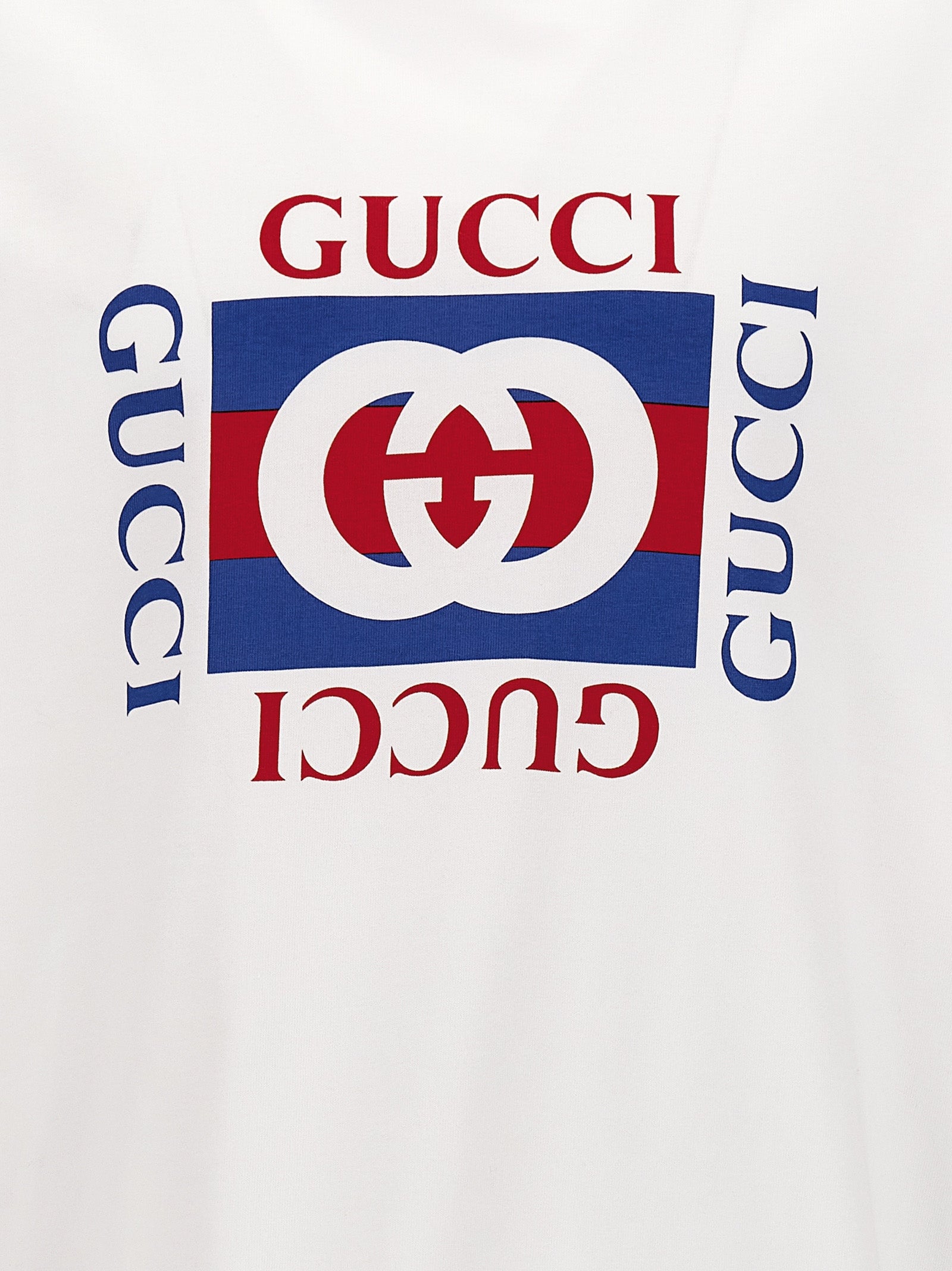 GUCCI - GUCCI - Logo print t-shirt - Men’s Tops