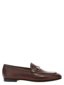GUCCI Women's Jordaan Loafers Brown