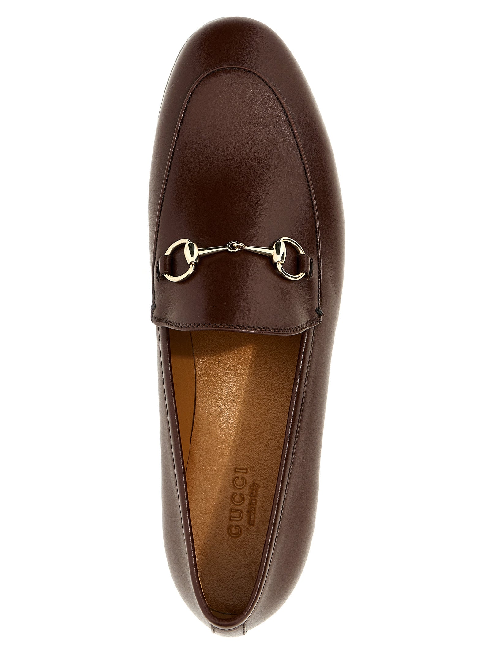 GUCCI Women's Jordaan Loafers Brown