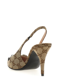 GUCCI - GUCCI - ’Morsetto’ slingback - Women’s Shoes