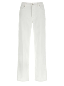 7 FOR ALL MANKIND - 7 FOR ALL MANKIND Women’s Stovepipe Jeans White - Women’s Bottoms