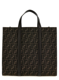 FENDI Women's Ff Shopping Bag Brown