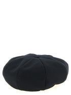 YOHJI YAMAMOTO Panel Casquette Hat Black