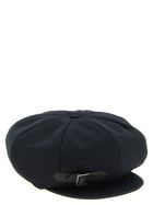 YOHJI YAMAMOTO Panel Casquette Hat Black, view 2