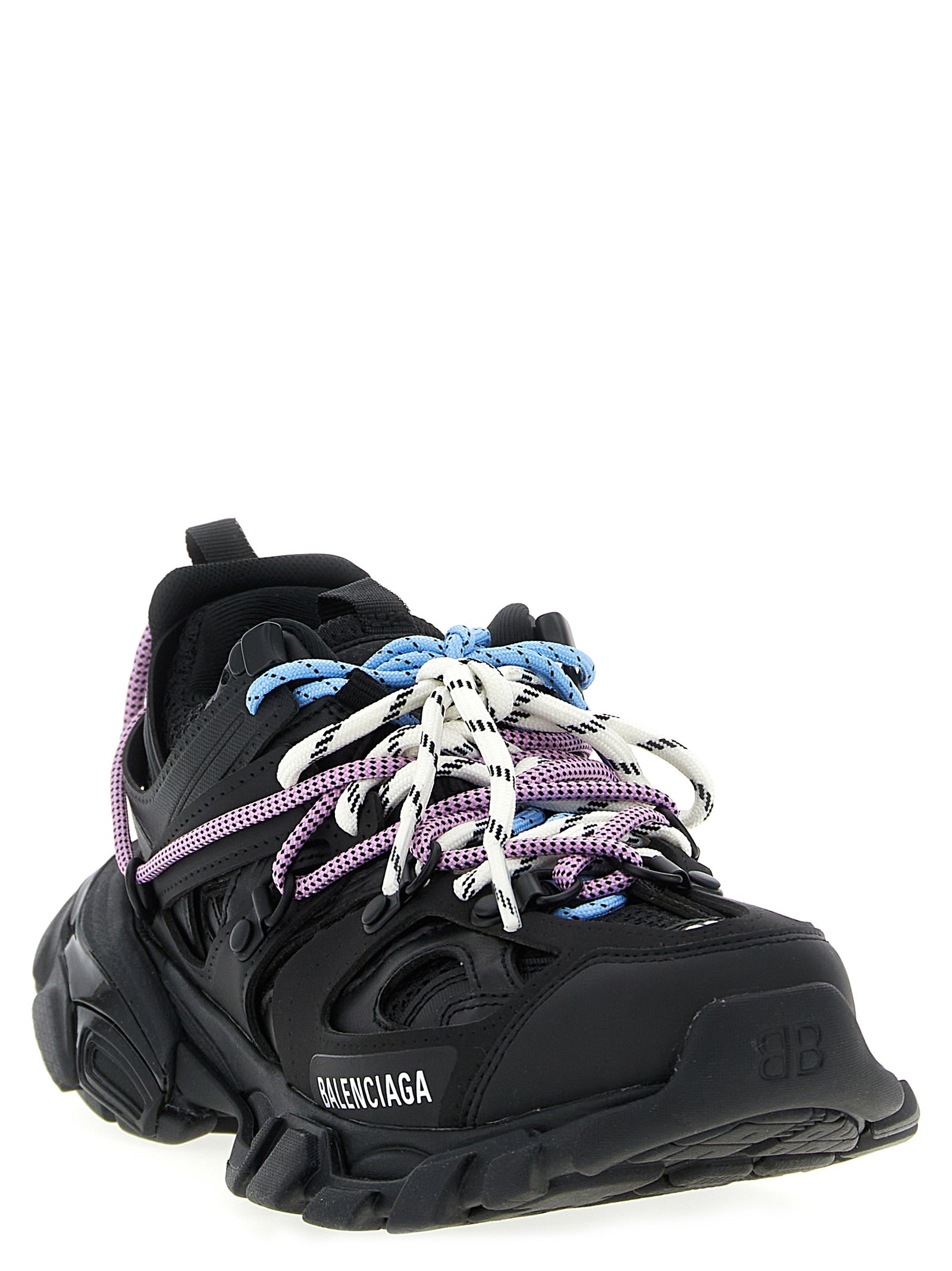 BALENCIAGA Women's Track Trail Laces Sneakers Black