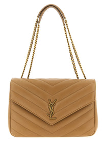 SAINT LAURENT - SAINT LAURENT - ’Loulou’ large shoulder bag - Women’s Bags