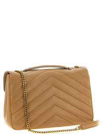 SAINT LAURENT - SAINT LAURENT - ’Loulou’ large shoulder bag - Women’s Bags