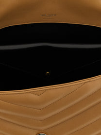 SAINT LAURENT - SAINT LAURENT - ’Loulou’ large shoulder bag - Women’s Bags