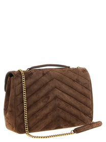 SAINT LAURENT - SAINT LAURENT - ’Loulou’ large shoulder bag - Women’s Bags