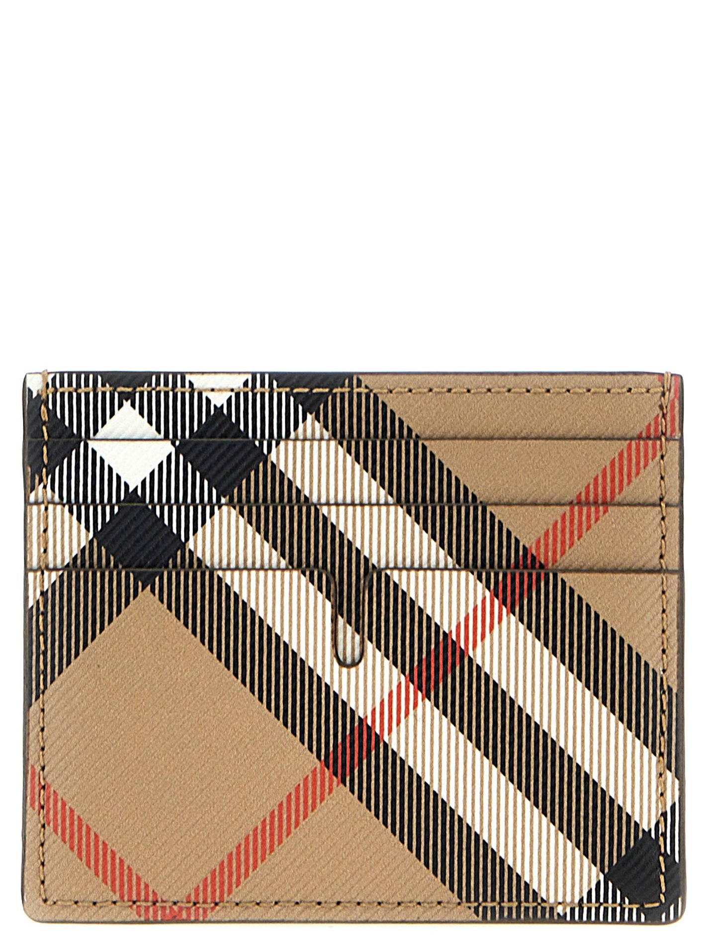 BURBERRY - BURBERRY - ’Tall Check’ card holder - Men’s Accessories