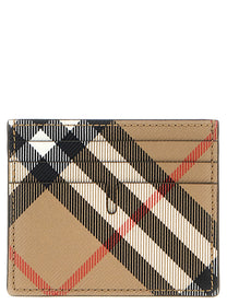 BURBERRY - BURBERRY - ’Tall Check’ card holder - Men’s Accessories