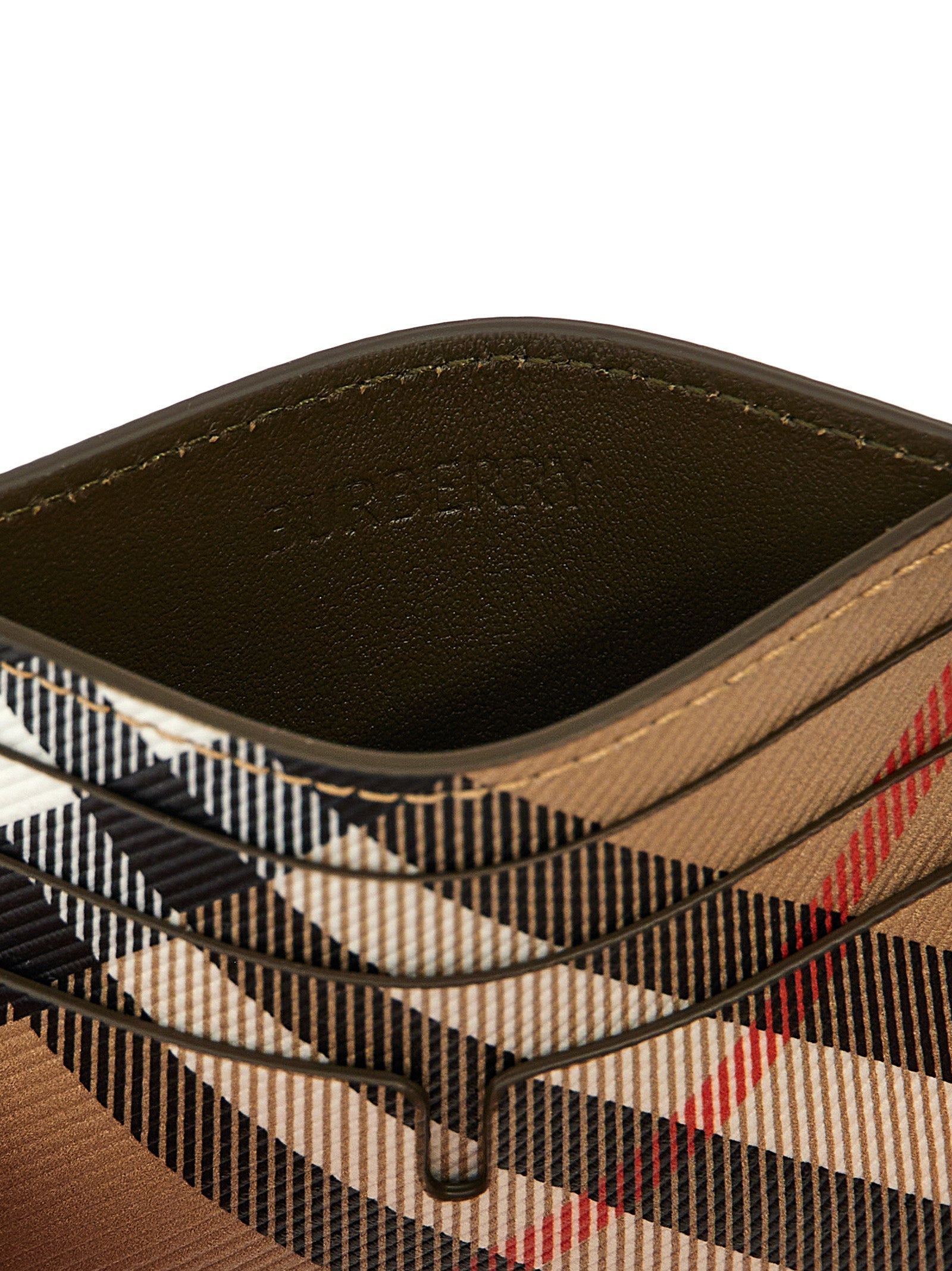 BURBERRY - BURBERRY - ’Tall Check’ card holder - Men’s Accessories