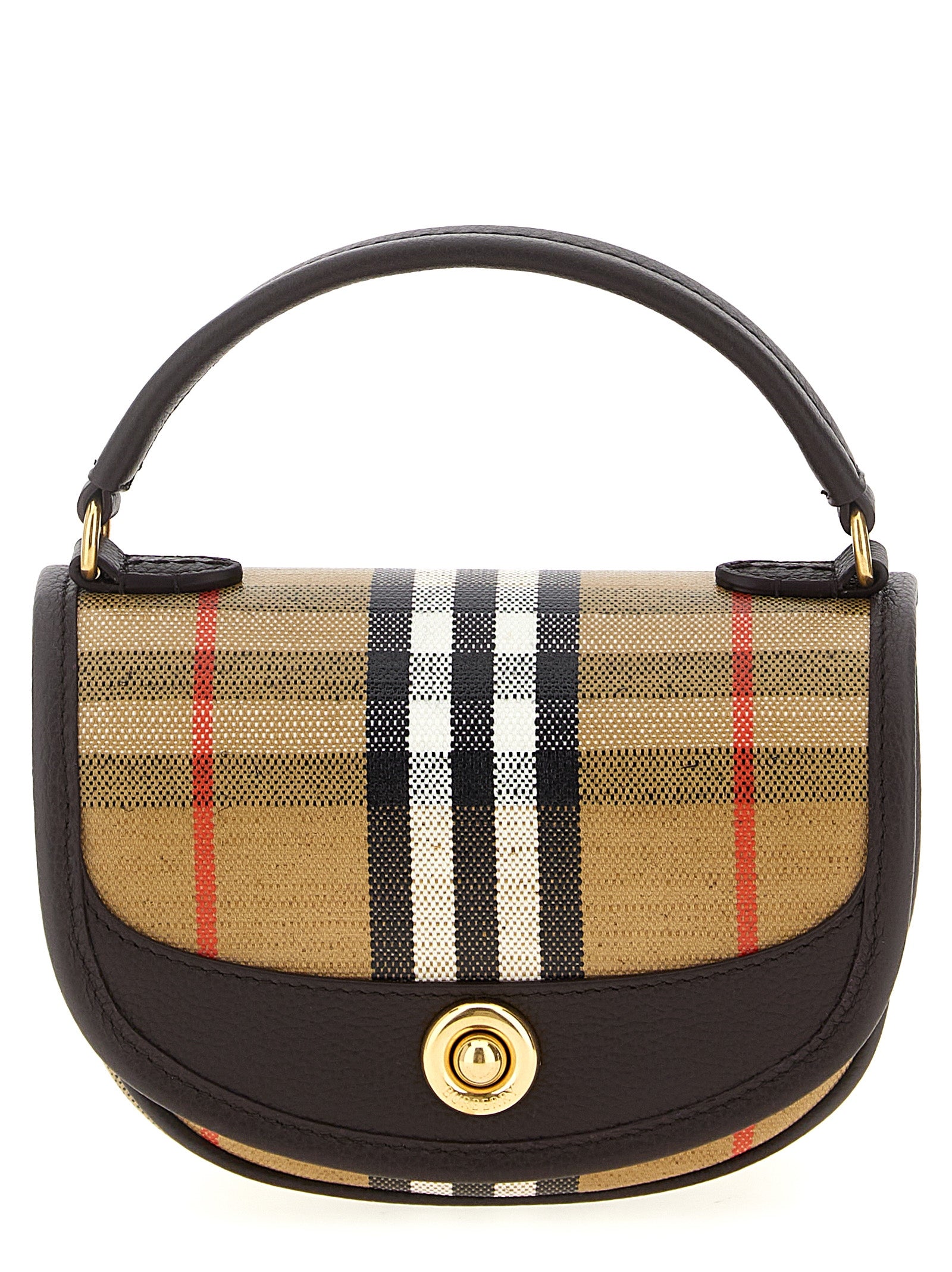 BURBERRY - BURBERRY Women’s Highlands Mini Handbag Multicolor - Women’s Bags