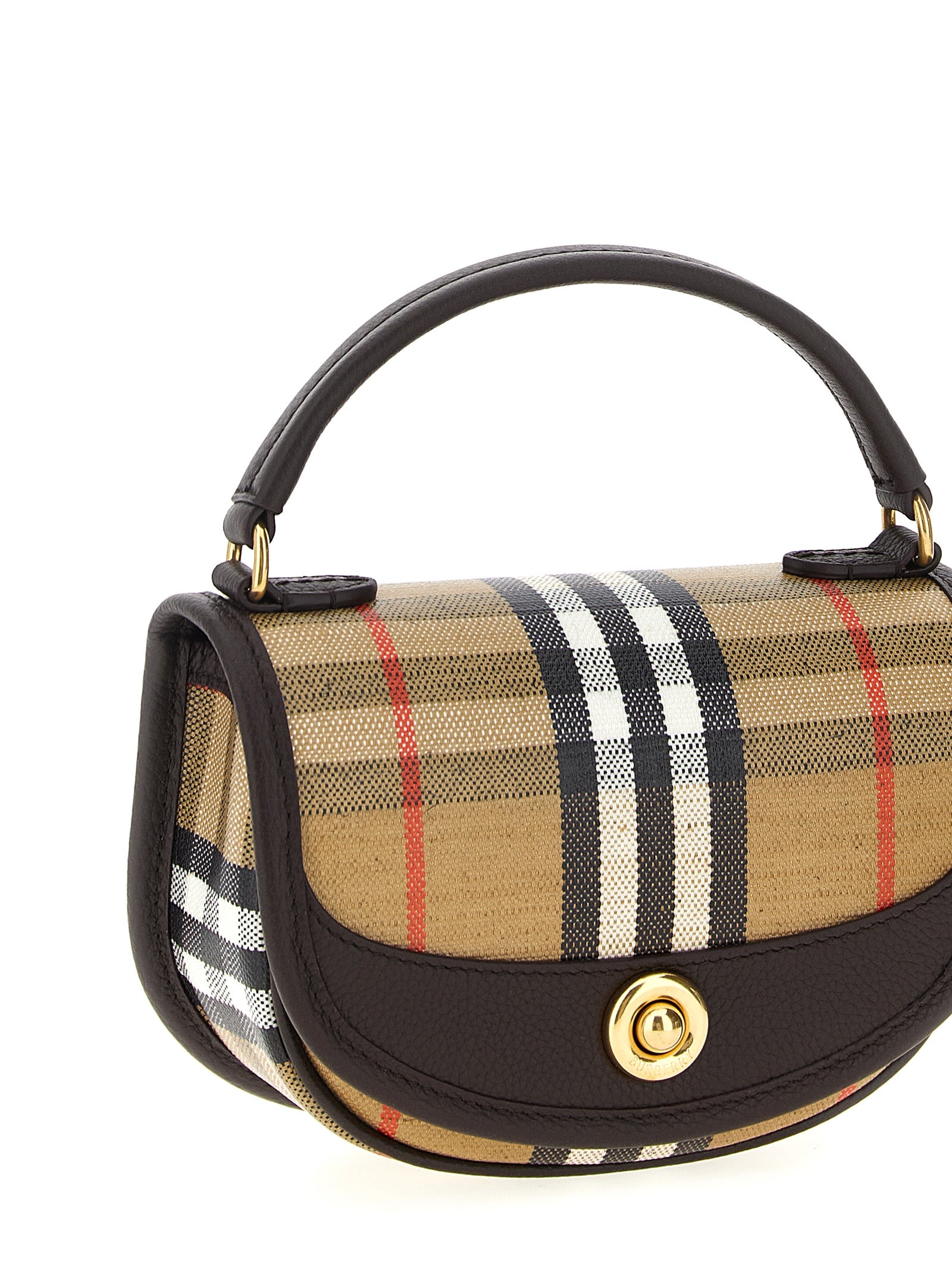 BURBERRY - BURBERRY Women’s Highlands Mini Handbag Multicolor - Women’s Bags