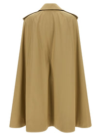 BURBERRY Women's Bellemont Cape Beige