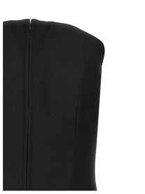 MCQUEEN - MCQUEEN Women’s Corset Top Black - Women’s Tops