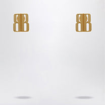 Balenciaga - Balenciaga Nano XS gold Stud Earrings - Jewellery