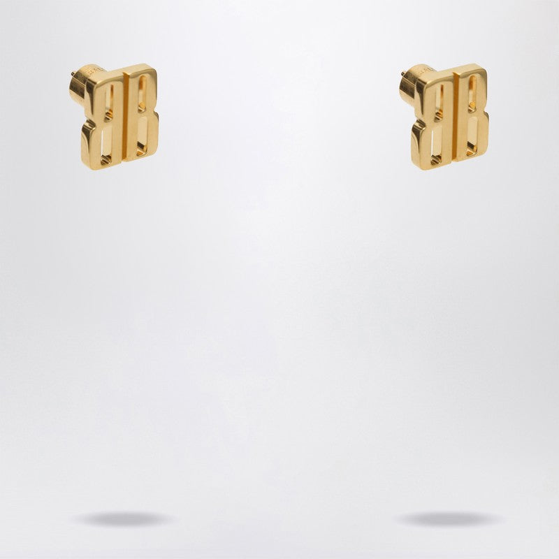Balenciaga - Balenciaga Nano XS gold Stud Earrings - Jewellery