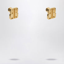 Balenciaga - Balenciaga Nano XS gold Stud Earrings - Jewellery