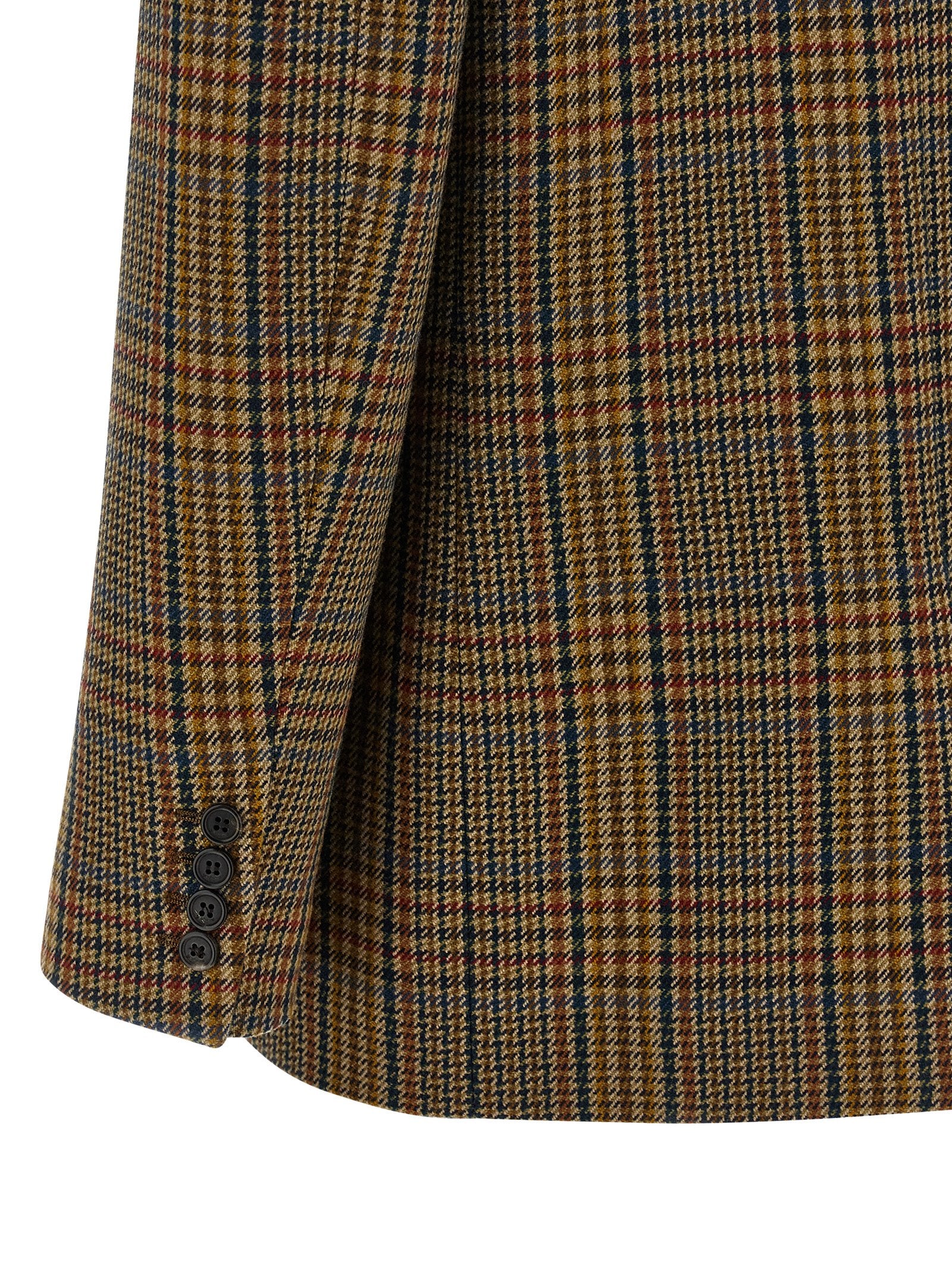 SAINT LAURENT - SAINT LAURENT - Prince of Wales blazer - Women’s Clothing