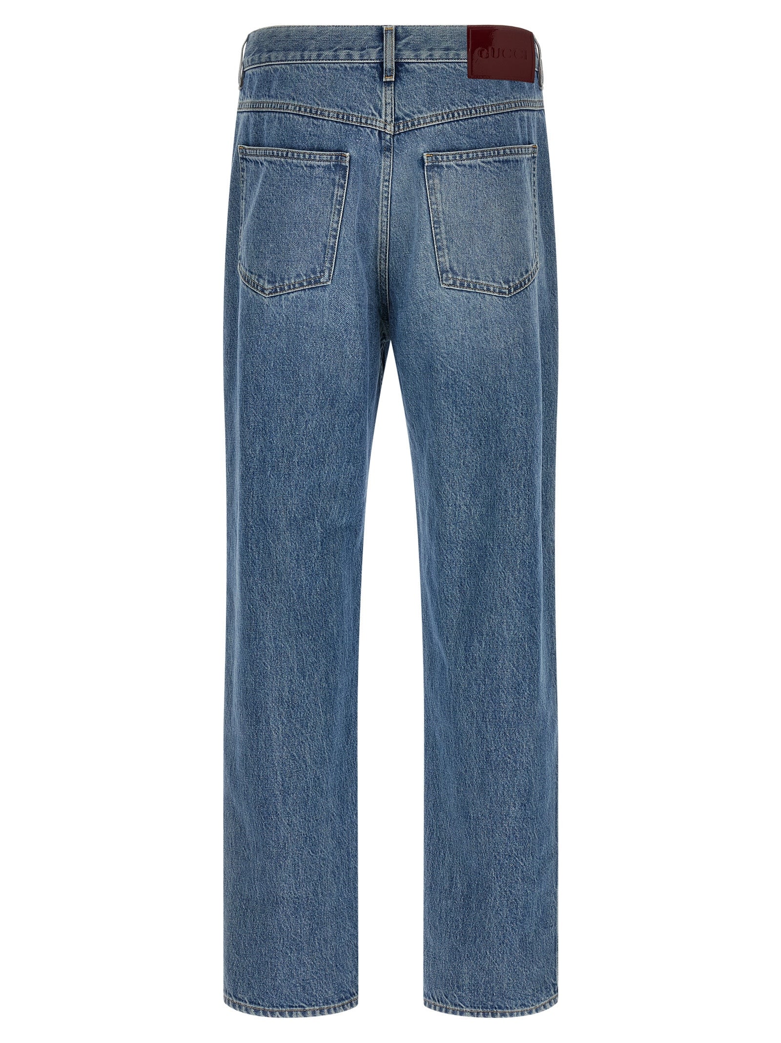 GUCCI - GUCCI - Délavé effect denim jeans - Men’s Bottoms