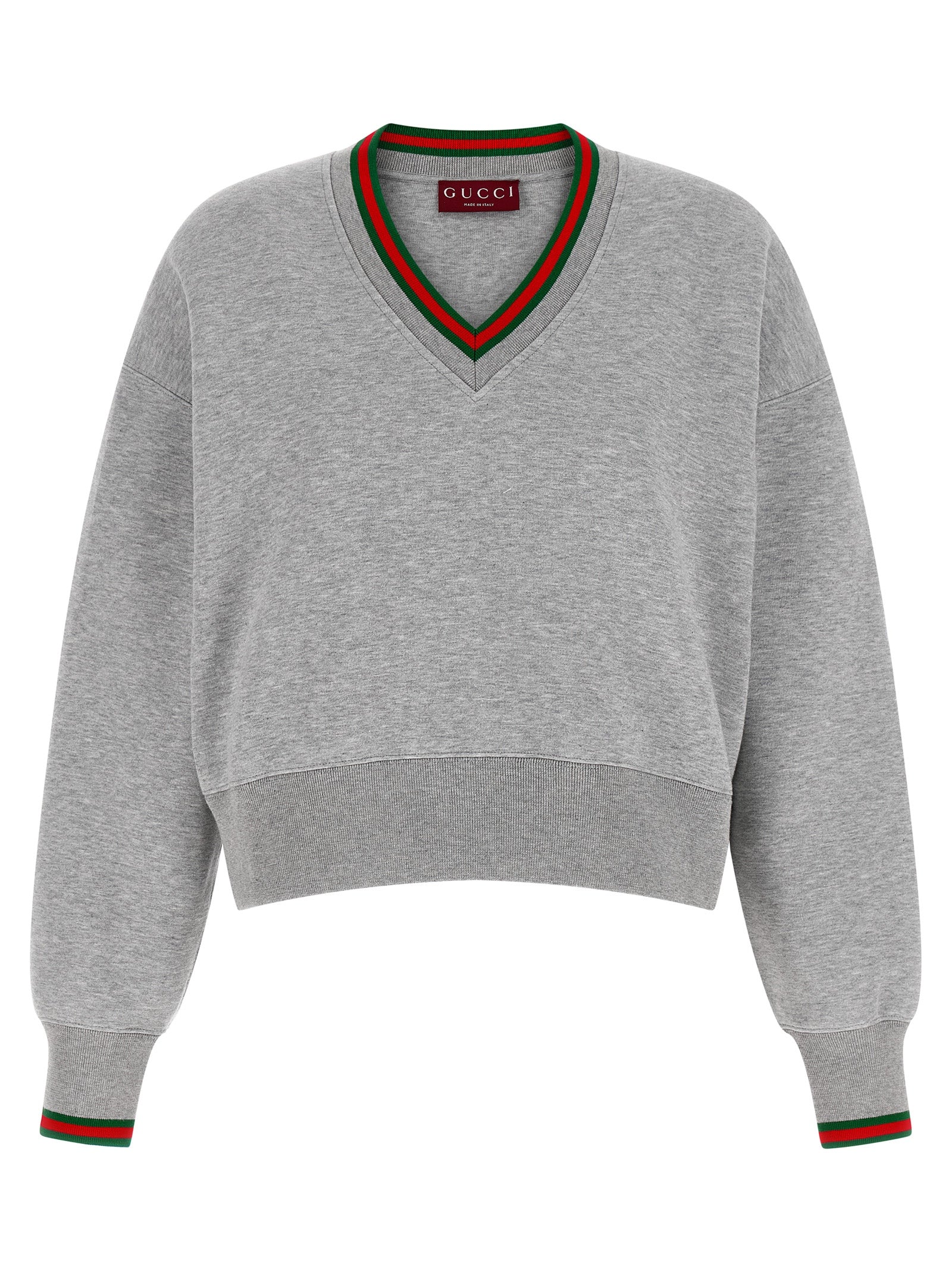 GUCCI - GUCCI - ’Web’ sweatshirt - Women’s Sweatshirts