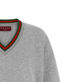 GUCCI - GUCCI - ’Web’ sweatshirt - Women’s Sweatshirts